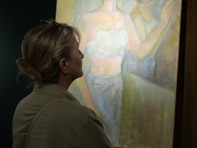 Wernisaż wystawy - Z WNĘTRZA - MIĘDZI CIAŁEM A DUCHEM - Iryny Syvak - 06.06.2025-DSCF5343.jpg