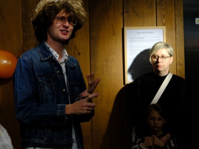 Wernisaż wystawy - ZARAZ PRZED STARTEM - 06.02.2026-DSCF6702.JPG